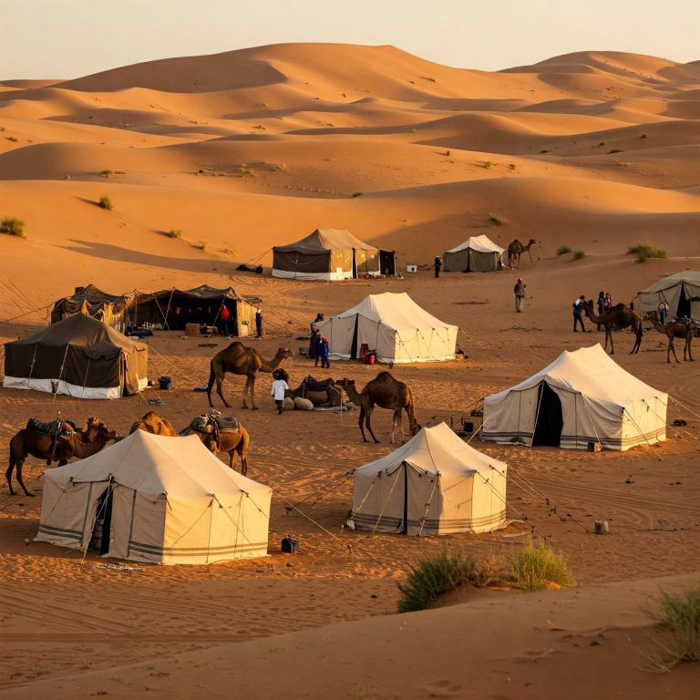 Nomad Camp Erg Chegaga