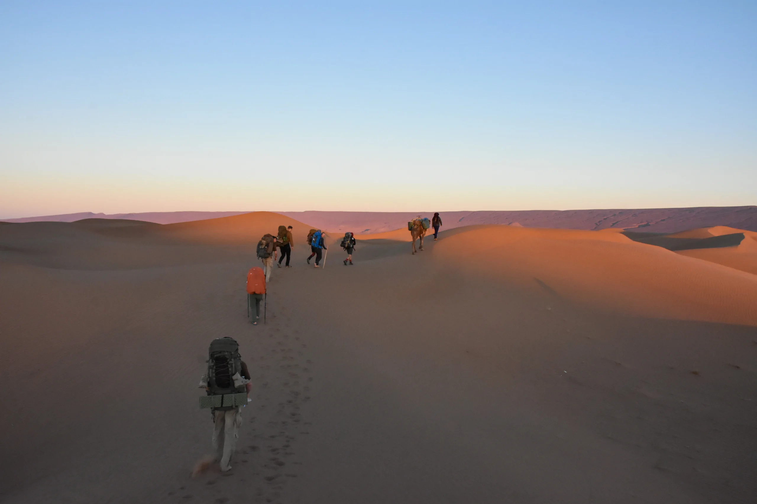 Morocco desert expedition, Best Camel Trekking Tour from Marrakech to Erg Chegaga